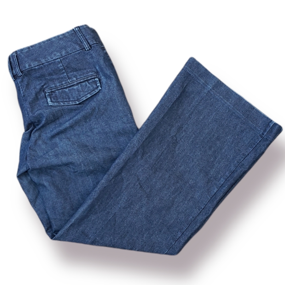 Wide Leg Editor Jeans Size 6s Short
